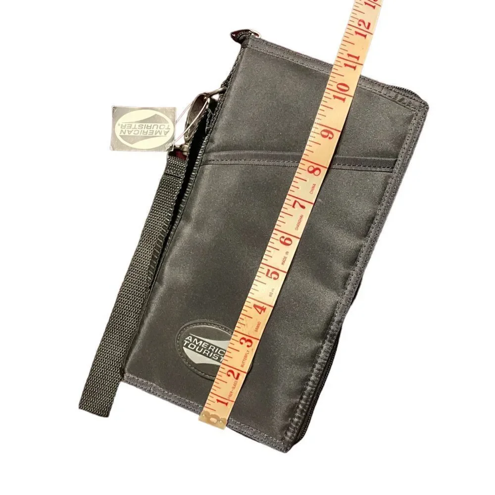 American Tourister Black Travel Document Holder